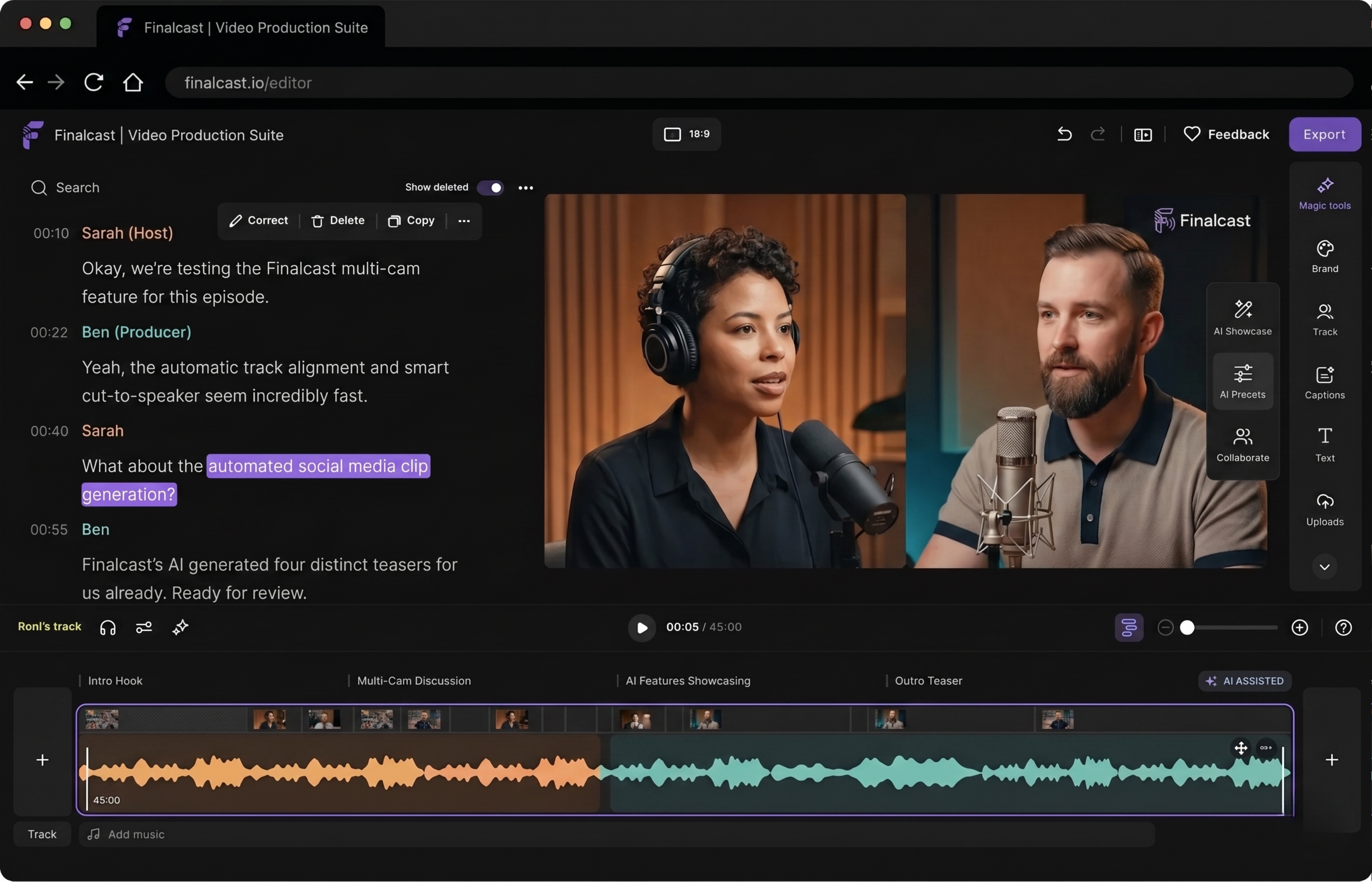 Magic Editor: AI-powered post-production